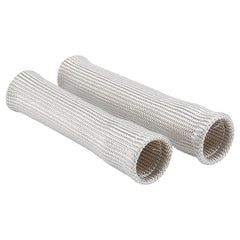 Design Engineering, Inc. 10551 Protect-A-Boot Sleeve - 1-1/4 I.D. x 6 - 2-pack - Silver