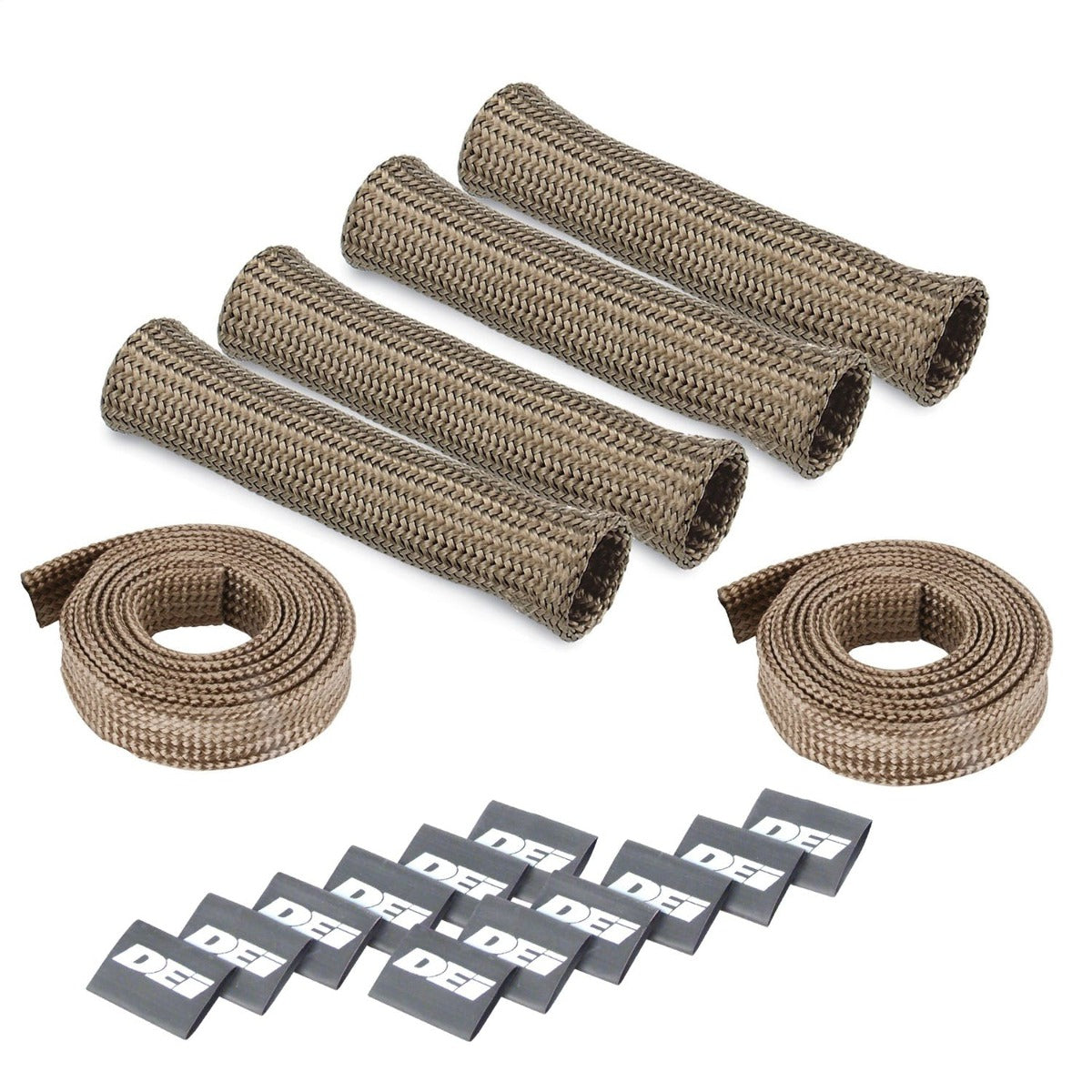 Design Engineering, Inc. 10588 Protect-A-Boot and Wire Kit, 4 Cylinder Kit, Titanium