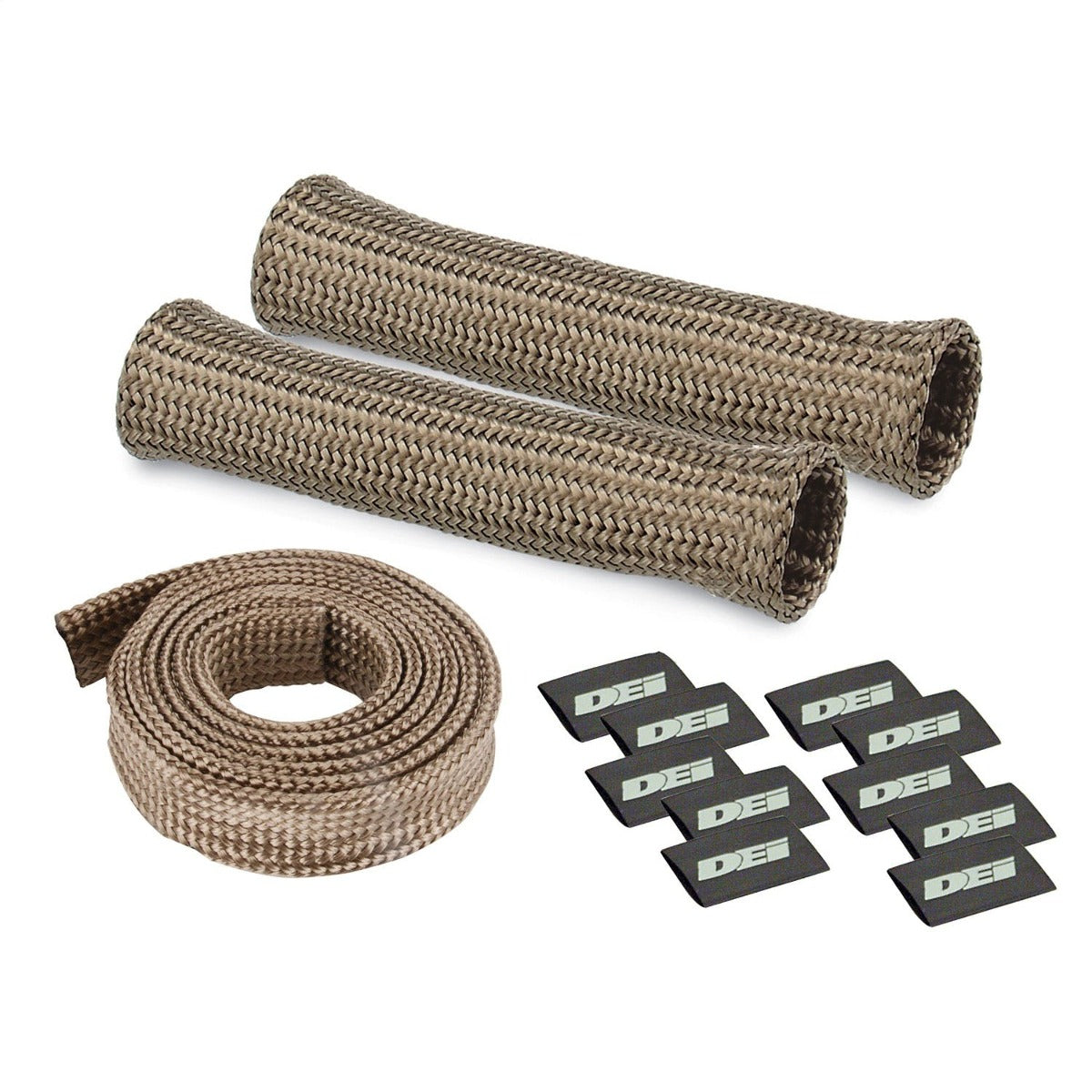 Design Engineering, Inc. 10704 Protect-A-Boot and Wire Kit Titanium - 2 cylinder kit