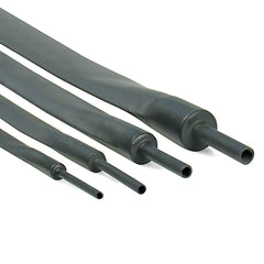 Design Engineering, Inc. 10836 Hi-Temp Shrink Tube Kit - 9, 12, 18 and 24mm sizes x 2ft  - Black