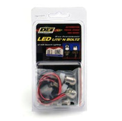 Design Engineering, Inc. 30301 License Plate Lighting Kit - Dome Head - 4-pc - Satin