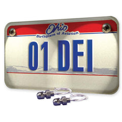 Design Engineering, Inc. 30310 Lite'N Boltz License Plate Lighting - Polished - Dome Head (2-pc)