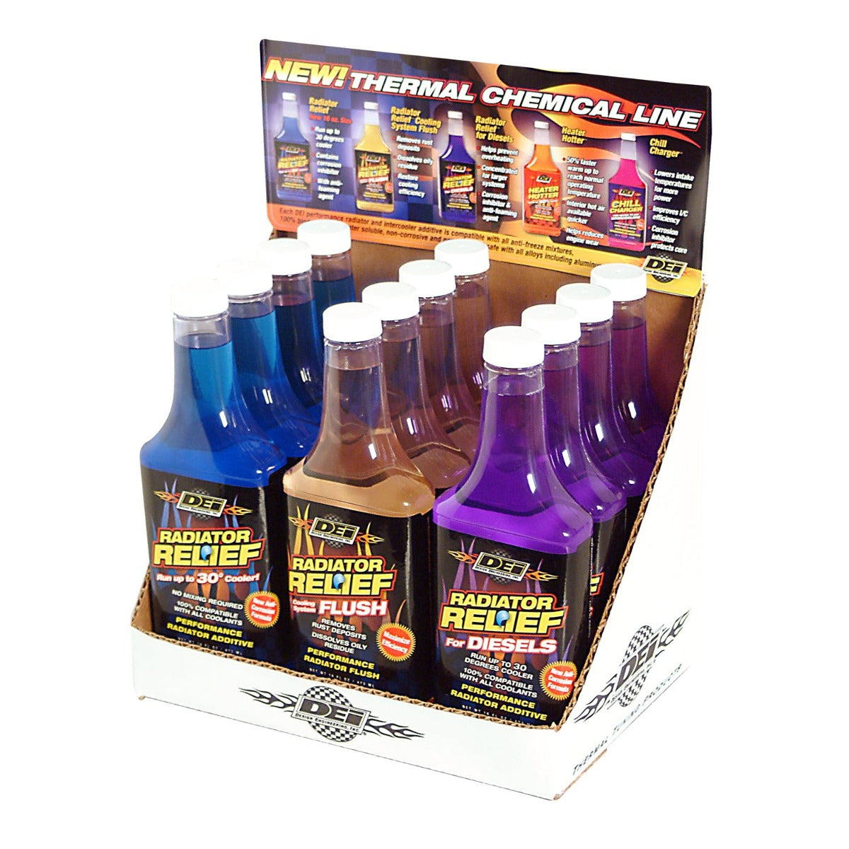 Design Engineering, Inc. 41210 Radiator Relief 16 oz. Assortment Pack (12 bottles)