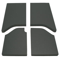 Design Engineering, Inc. 50138 Jeep Wrangler Sound Deadening Headliner 2-Door-4 piece Black