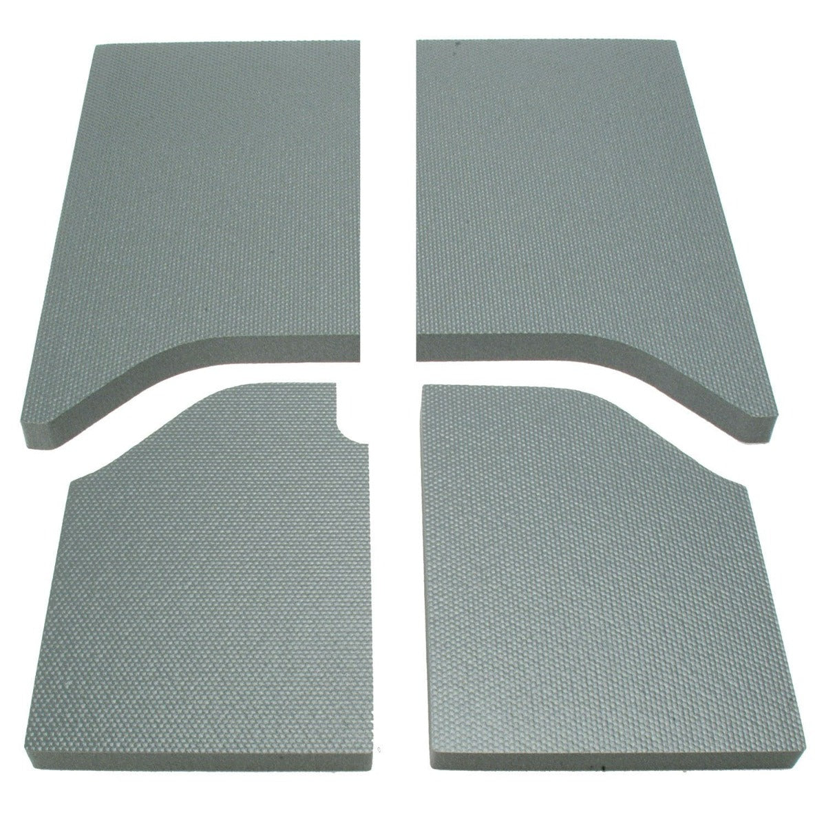 Design Engineering, Inc. 50140 Jeep Wrangler Sound Deadening Headliner 2-Door-4 piece Gray