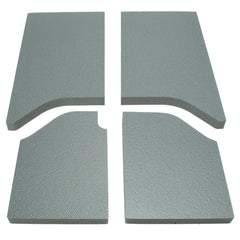 Design Engineering, Inc. 50140 Jeep Wrangler Sound Deadening Headliner 2-Door-4 piece Gray