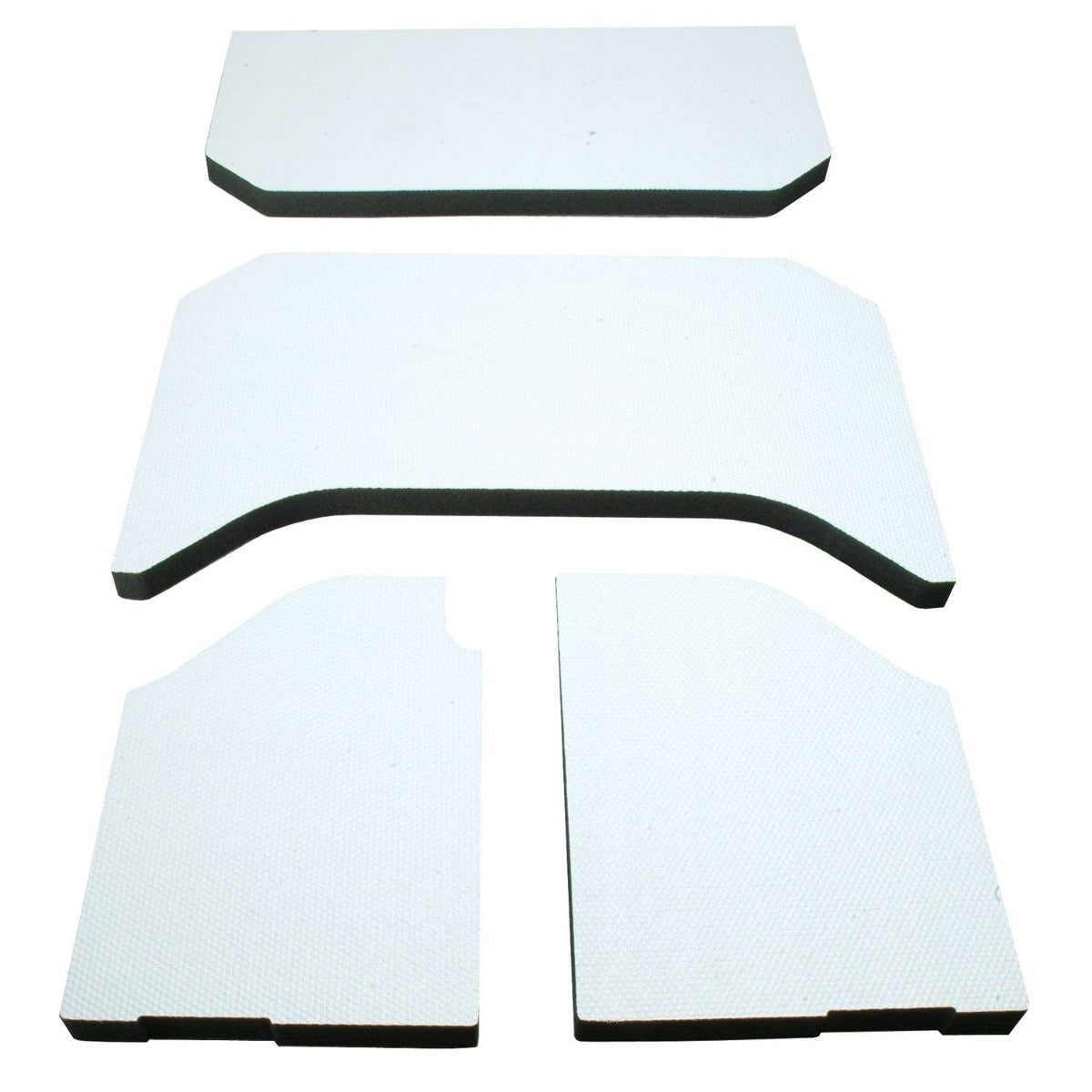 Design Engineering, Inc. 50141 Jeep Wrangler Sound Deadening Headliner 4-Door-4 piece White