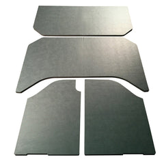 Design Engineering, Inc. 50157 Jeep Wrangler Sound Deadening Headliner  4-Dr-4 pc Leather Look Gray