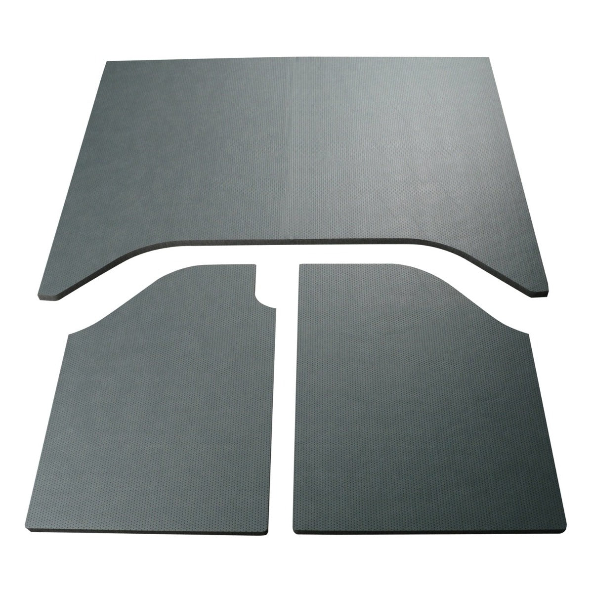 Design Engineering, Inc. 50158 Jeep Wrangler Sound Deadening Headliner  2-Dr-3 pc Leather Look Gray