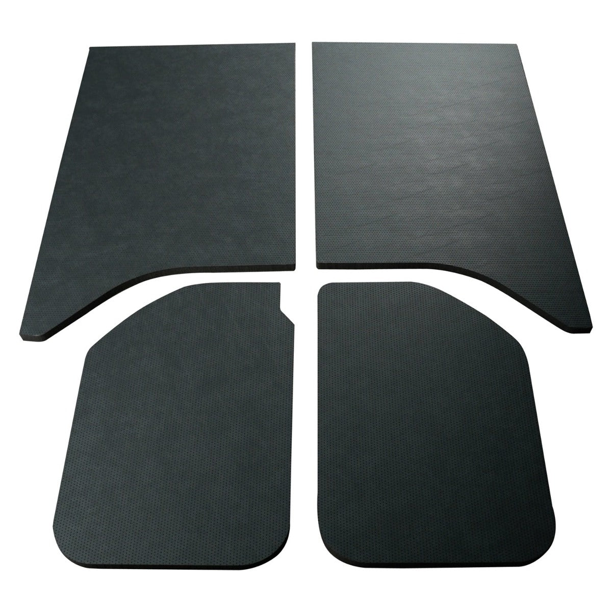 Design Engineering, Inc. 50160 Jeep Wrangler Sound Deadening Headliner  2-Dr-4 pc Leather Look BLACK