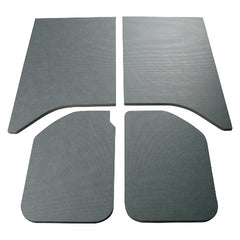 Design Engineering, Inc. 50162 Jeep Wrangler Sound Deadening Headliner  2-Dr-4 pc Leather Look GRAY