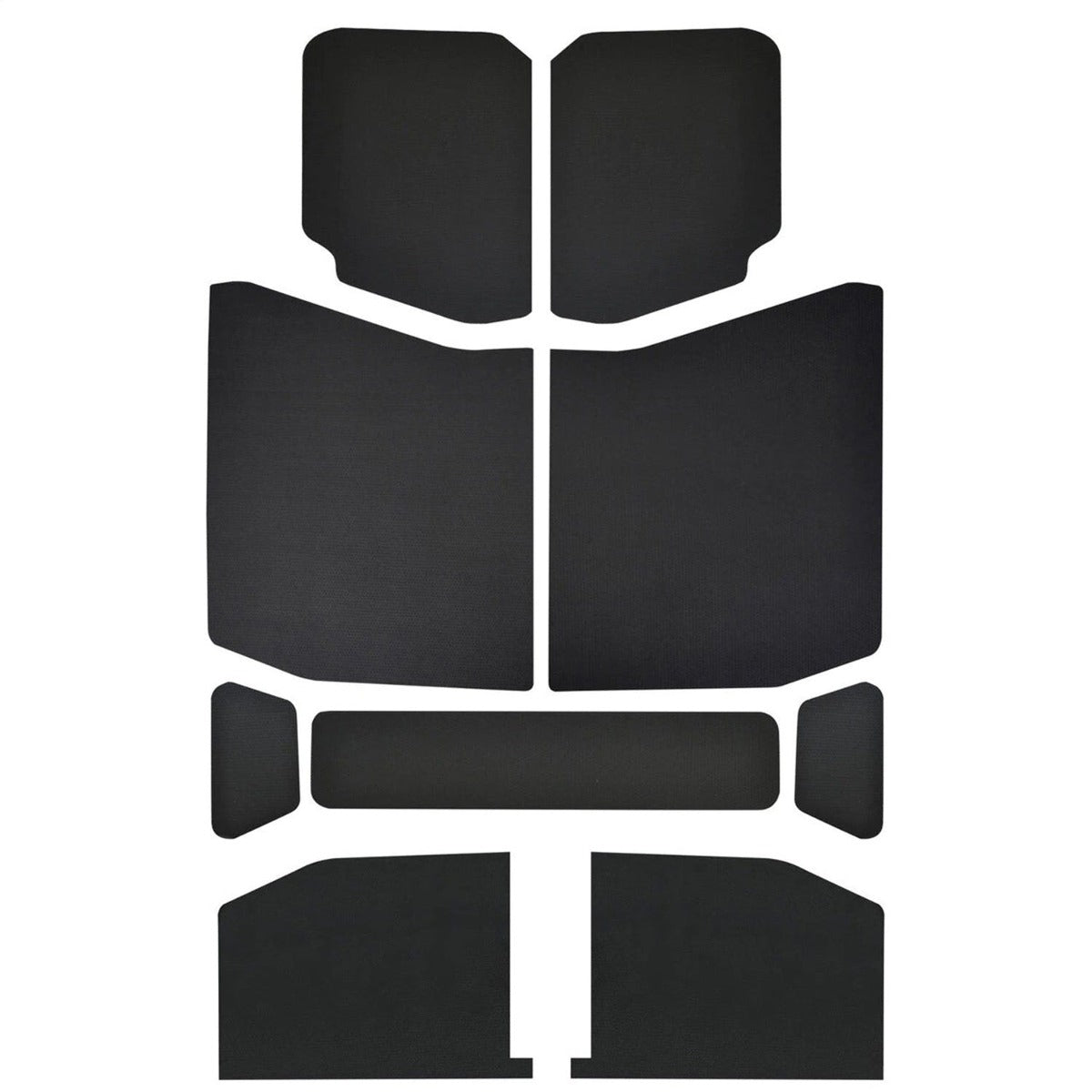 Design Engineering, Inc. 50172 Sound Deadening Headliner JL - 4 Dr - 9-pc - Leather Look - Black