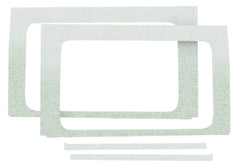 Design Engineering, Inc. 50175 Sound Deadening Side Window Kit JL 4-Dr - 4-pc Original Finish - White