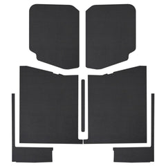 Design Engineering, Inc. 50187 Jeep? Gladiator Leather Look Headliner Complete Kit, Black (7-pc)