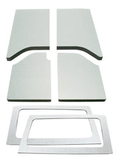 Design Engineering, Inc. 50287 JK Headliner Complete Kit  2-Dr - 6-pc Original Finish - White