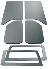 Design Engineering, Inc. 50289 JK Headliner Complete Kit  2-Dr - 6-pc Leather Look - Gray