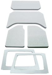 Design Engineering, Inc. 50292 JK Headliner Complete Kit  4-Dr - 8-pc Original Finish - White