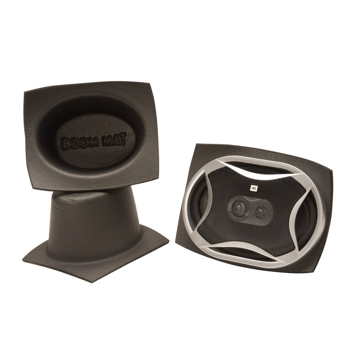 Design Engineering, Inc. 50381 Speaker Baffles - 6x9 Oval Slim (10-1/2w x 7-3/4h x 3-1/2d) (Pair)