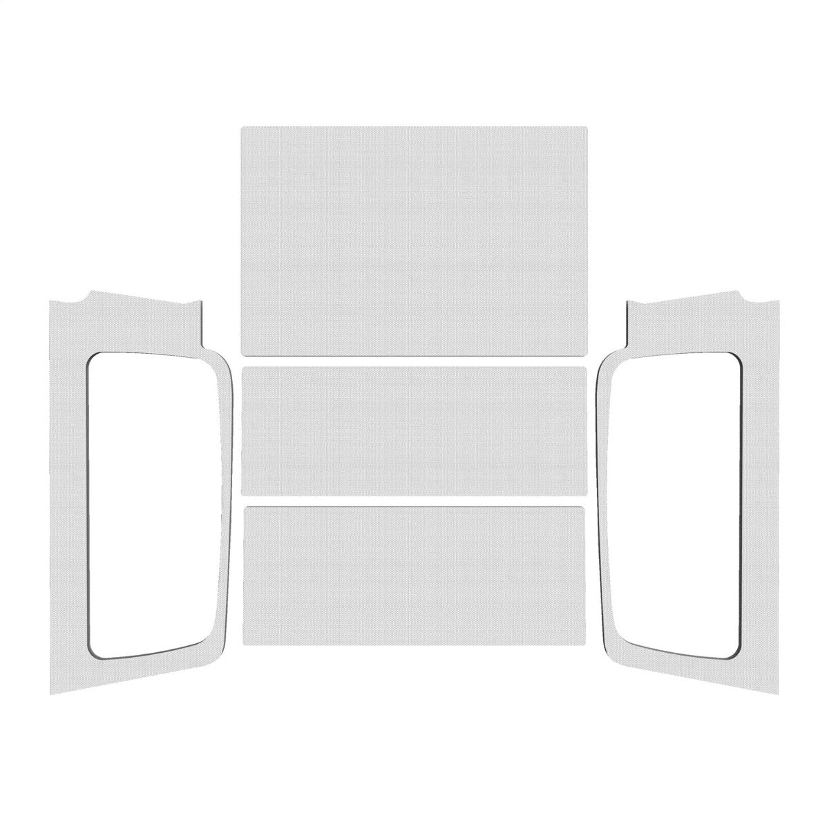 Design Engineering, Inc. 50602 Jeep LJ Unlimited White Headliner kit