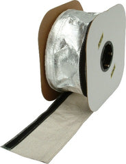 Design Engineering, Inc. 93487 Heat Shroud - 2-1/2 x 3ft - Aluminized Sleeving-hook and loop edge