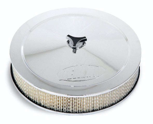 Demon Carburetion 786004 AIR CLEANER - 14 CHROME DEMON