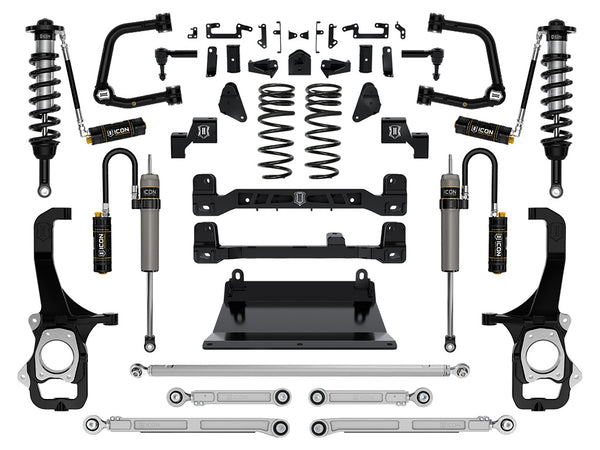 ICON Vehicle Dynamics K53277T 6 inch Stage 7 Suspension System Tubular UCA