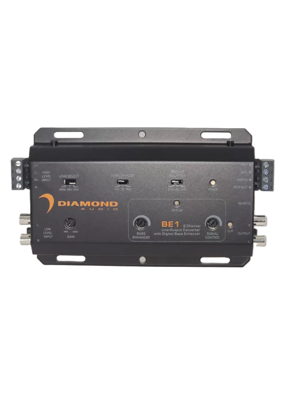 Diamond Audio BE1 - 2-Channel Line-Output Converter W/Digital Bass Enhancer