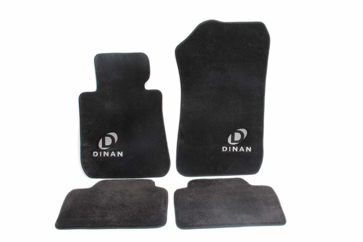 Dinan BMW (Sedan - 3.0, 4.4) Floor Mat Set D701-DNBW2308-4C-BLK