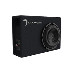 Diamond Audio DES Series 8" Slot Vented Active Subwoofer Enclosure DESMB8A