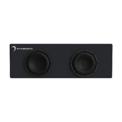 Diamond Audio DES Series Dual 8" Slot Vented Active Subwoofer Enclosure DESMB8DA