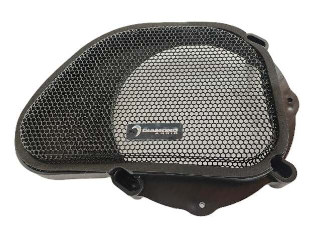 Diamond Audio 1998-2013 Harley-Davidson Road Glide Fairing Grills with Diamond Logo DHDRG13