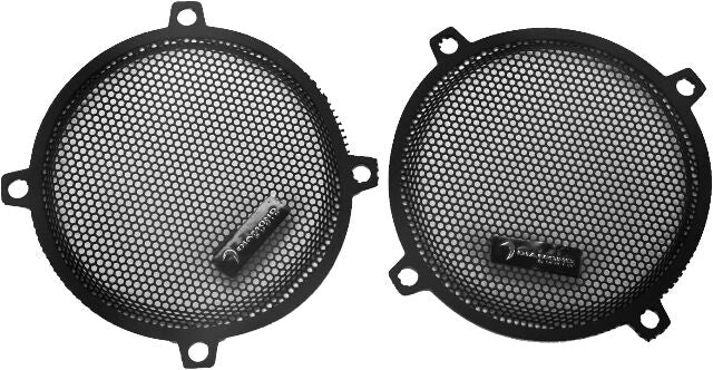 Diamond Audio 1998-2013 Harley-Davidson Street Glide Fairing Grills with Diamond Logo DHDSG13