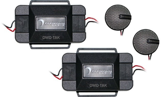 Diamond Audio 1" Add-On Silk Dome Tweeter Kit with Crossover DMDTAK