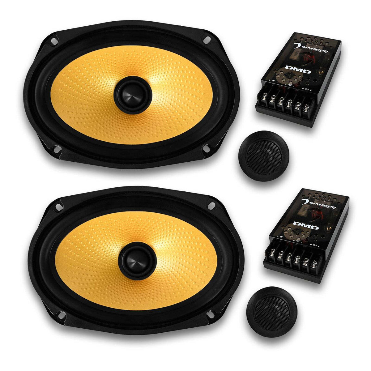 Diamond Audio 6"x9" DMDX Series 2-Way Component Set DMDX69C