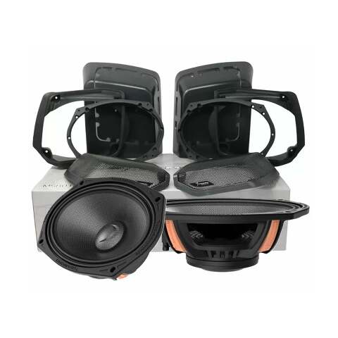 Diamond Audio 1998-2013 Harley-Davidson Lid Kit with 6"x9" 2-Way Coaxial NEO Speakers MS694NEOLK13