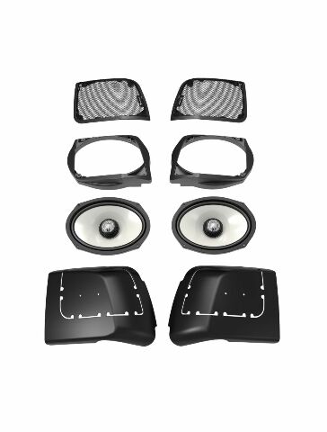 Diamond Audio Harley-Davidson Lid Kit with 6"x9" HXM Series Speakers MSHXM694LK