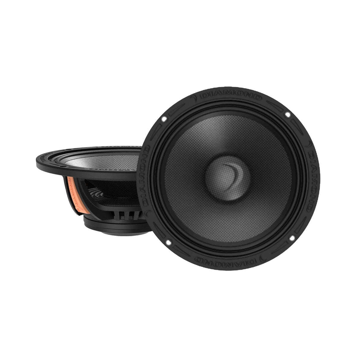 Diamond Audio 8 inch Neodymium 2 Ohm Mid Bass Speaker MSMB82NEO