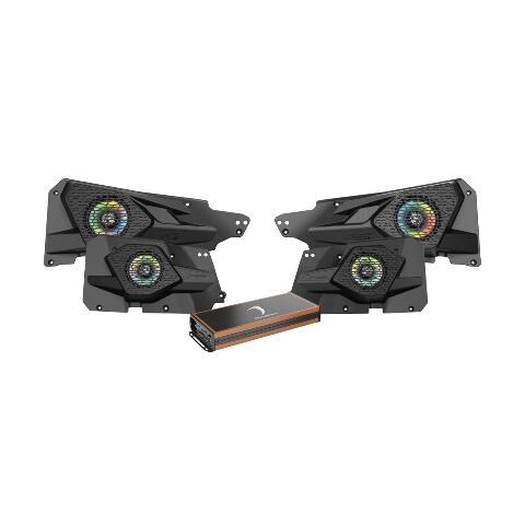 Diamond Audio 2014+ Polaris RZR All-Weather Audio System MSRZRKD14