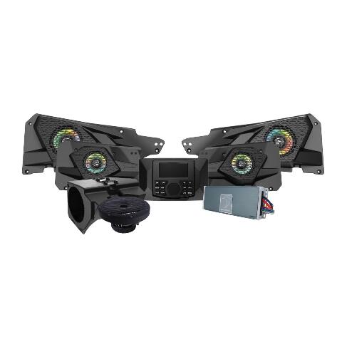 Diamond Audio 2014+ Polaris RZR 2-Way All-Weather Audio System MSRZRKM24