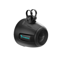 Diamond Audio 8" 2-Way Marine Tower Speaker with Titanium Dome Tweeter (Black) POD8F4B