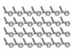 Drake Muscle Hood Hinge Bolt Set 378178-M6-SSB