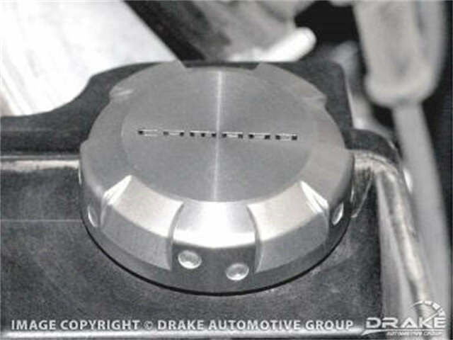 Drake Muscle Power Steering Reservoir Cap Cover CA-120007-BL