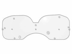 Drake Muscle Instrument Panel Lens D9ZZ-10887-A