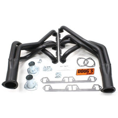 Doug's Headers D104-B 1 7/8 4-Tube Full Length Header Hi-Temp Black Coating