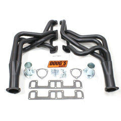 Doug's Headers D200-B 1 3/4 4-Tube Full Length Header Hi-Temp Black Coating