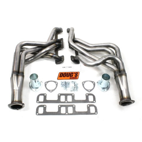 Doug's Headers D200-R 1 3/4 4-Tube Full Length Header Raw Steel