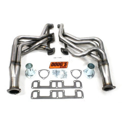 Doug's Headers D200-R 1 3/4 4-Tube Full Length Header Raw Steel