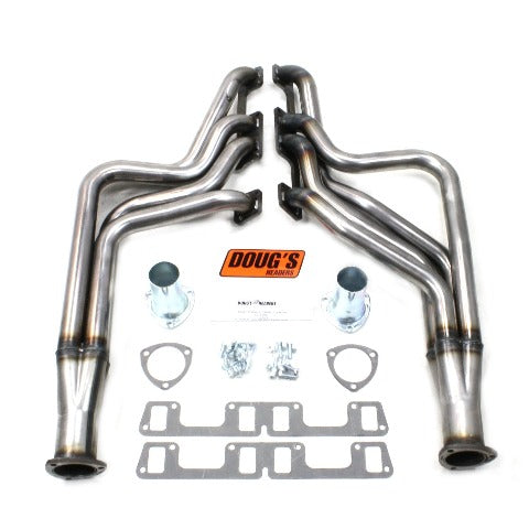 Doug's Headers D202-R 1 7/8 4-Tube Full Length Header Raw Steel
