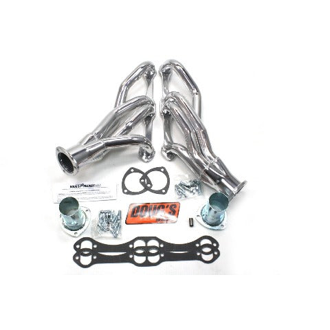 Doug's Headers D304 1 5/8 4-Tube Shorty Header Metallic Ceramic Coating