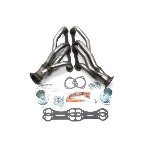 Doug's Headers D304-R 1 5/8 4-Tube Shorty Header Raw Steel